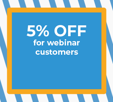 5% off Webinar